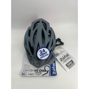 Zefal Pro 24 Airflow Bicycle Helmet Grey Pink Youth Adult CPSC Certified